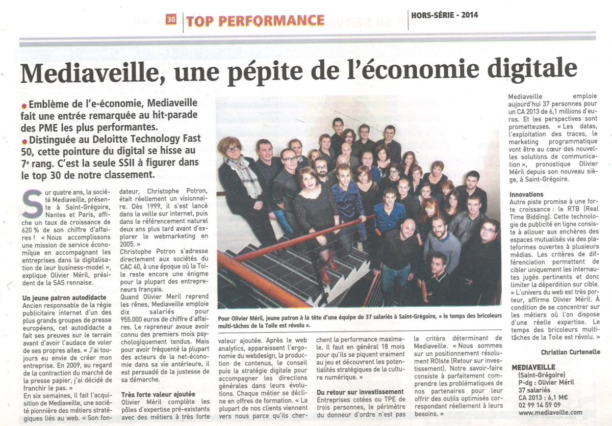 Mediaveille, pépite de l’économie digitale – Journal des Entreprises