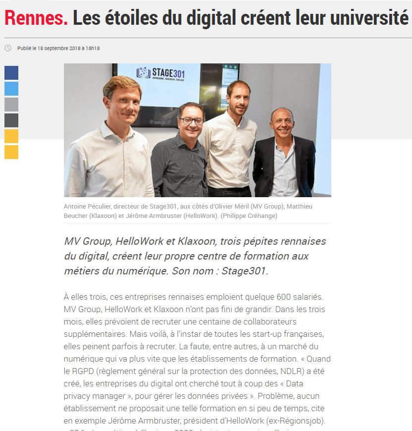 Les étoiles du digital créent leur université